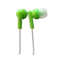 Nutek 93597553M Stereo Earbuds in Green