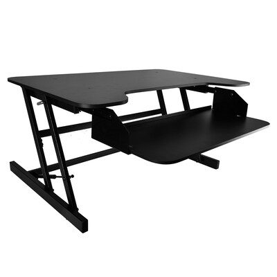 Pyle Home Universal Computer Laptop Workstation Stand - Siting/Standing Desk (93599054M)