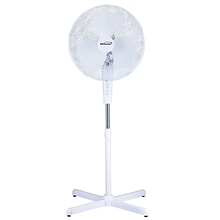 Kool Zone 16 Oscillating Stand Fan White (93595707M)