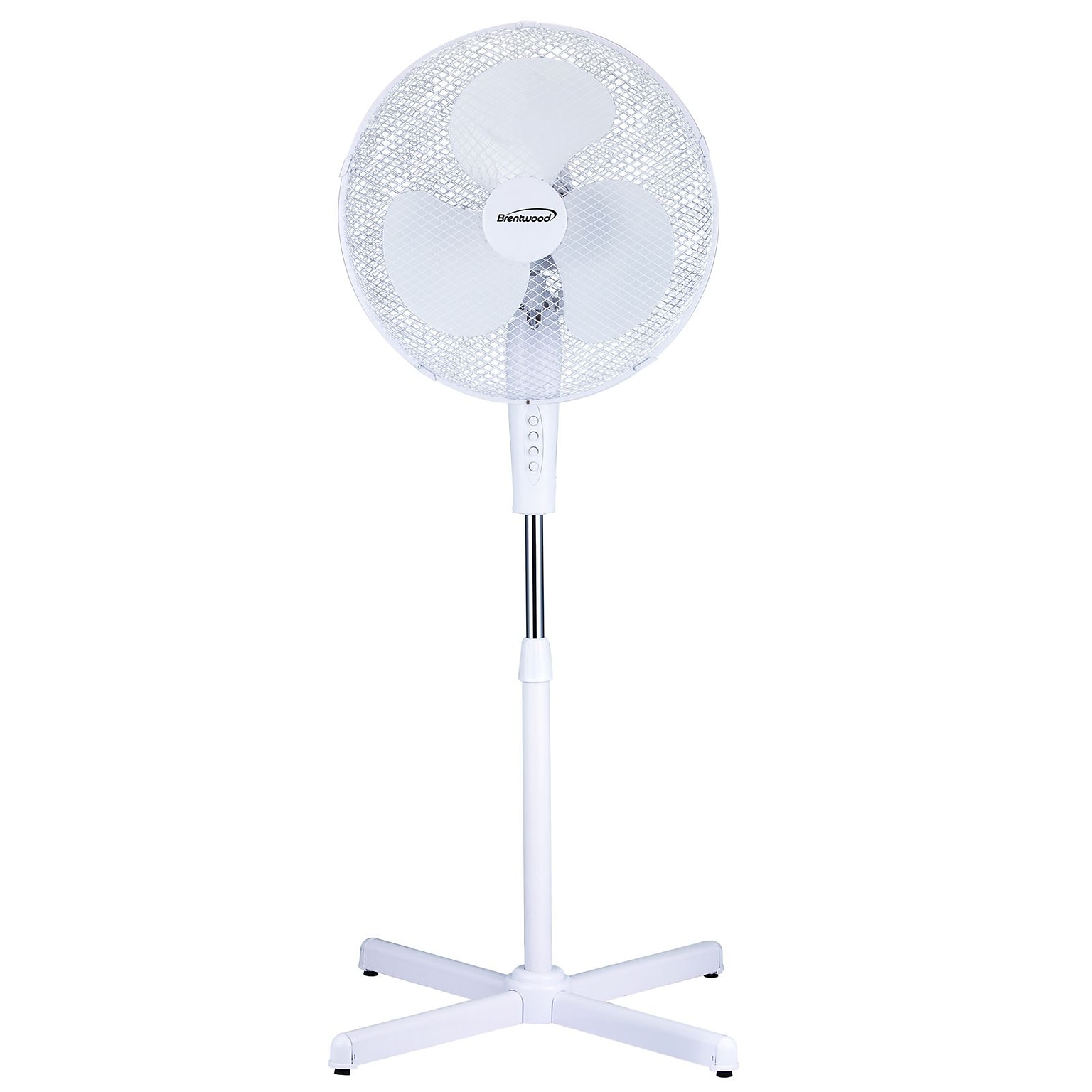 Kool Zone 16 Oscillating Stand Fan White (93595707M)