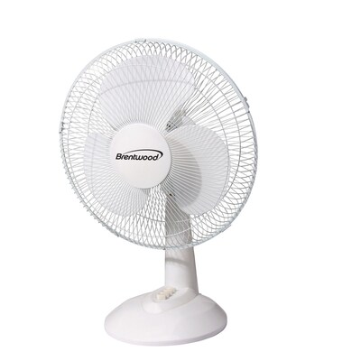 Kook Zone 16 Oscillationg Desk Fan White (93595710M)