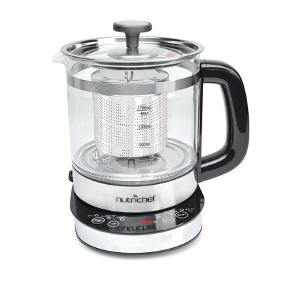 NutriChef 1.8 Quart Tea Brewing Kettle Glass (93599441M)