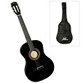 Pyle Pro PGAKT0392 6-String Beginners Acoustic Guitar, Wood , Black