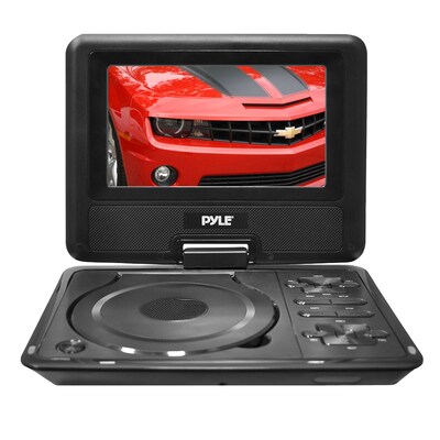 Pyle PDH7  7 Widescreen High Resolution Portable Monitor w/ Built-In DVD
