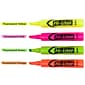 Avery Hi-Liter Tank Highlighters, Chisel, Assorted, 4/Pack (24063)