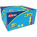 Avery Hi-Liter Desk Style Highlighters, Chisel Tip, Assorted, 24/Pack (98189)