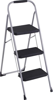 Cosco Big Step 3.8H Steel Folding Step Stool (11408PBL1E)