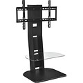 Altra Furniture Galaxy TV Stand with Mount, BLACK
