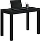 Ameriwood Home Parsons 39"W Desk with Drawer, Black (9178196)