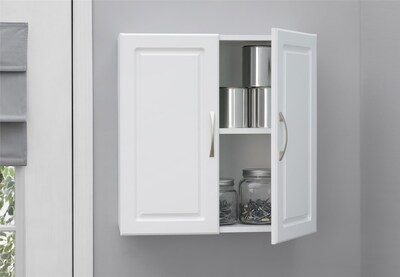 SystemBuild Kendall 24 Wall Cabinet, White (7366401PCOM)