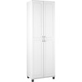 SystemBuild Kendall 24 Utility Storage Cabinet, White (7362401PCOM)