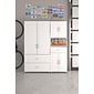 SystemBuild Kendall 36" 2 Door/2 Drawer Storage Cabinet, White (7364401PCOM)