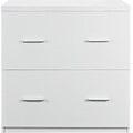 Altra Furniture Princeton 2-Drawer Lateral File Cabinet, White, Letter/Legal (9532196)