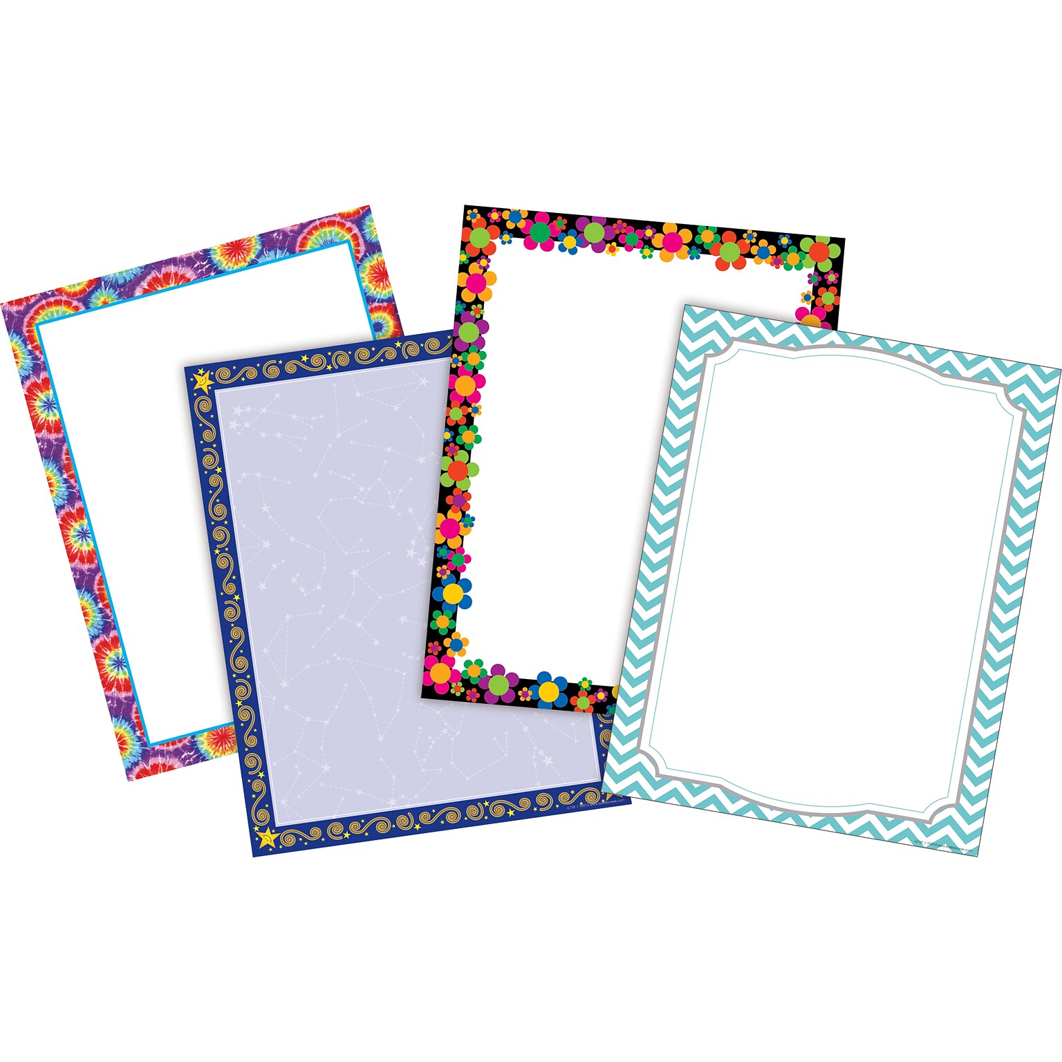 Barker Creek Customer Favorites Computer Paper, 8.5 x 11, 60 lbs., Assorted Colors, 200 Sheets/Pack (3555)