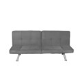 DHP Contempo 2001419 Micro Suede Futon, Charcoal