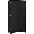 Ameriwood Home Carver 64 Storage Cabinet, Black (5278296PCOM)