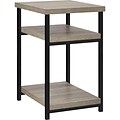 Ameriwood Home Elmwood End Table, Distressed Gray Oak (5048096PCOM)