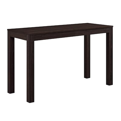 Ameriwood Home Large Parsons 48W Desk with 2 Drawers, Espresso (9889296COM)