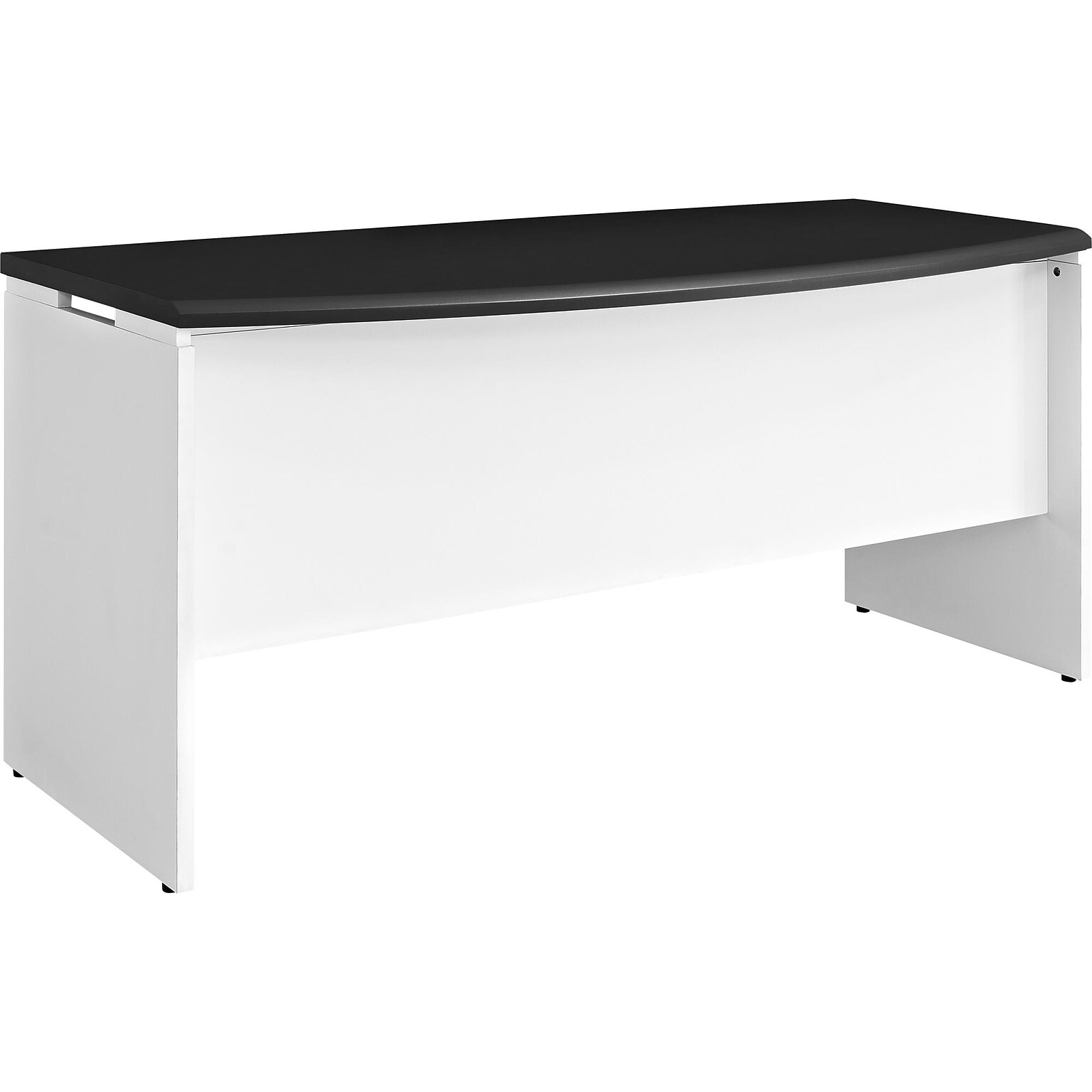 Ameriwood Home Pursuit 66W Executive Desk, Gray (9319296)