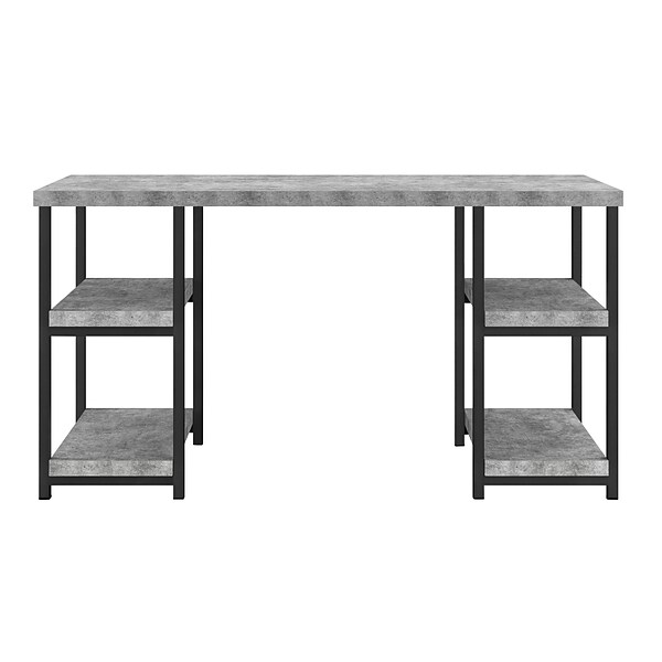 Ameriwood Home Ashlar 54W Desk, Light Concrete (9895096COM)