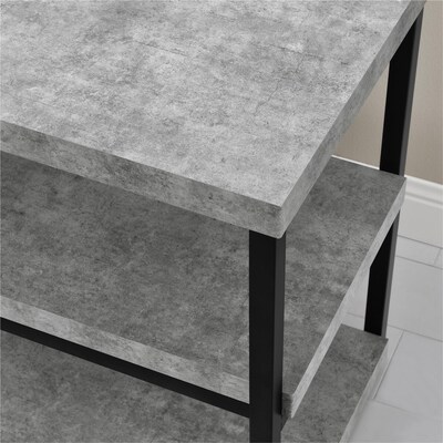 Ameriwood Home Ashlar 54"W Desk, Light Concrete (9895096COM)