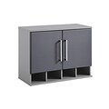 SystemBuild Latitude Wall Cabinet, Graphite Gray (7473408COM)