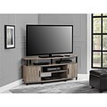 Ameriwood Home Carson Corner TV Stand, Distressed Gray Oak, For TVs up to 50 (1797296COM)