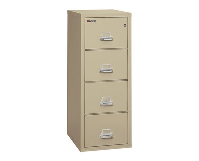Fireking Classic 4 Drawer Vertical File Cabinet Fire Resistant