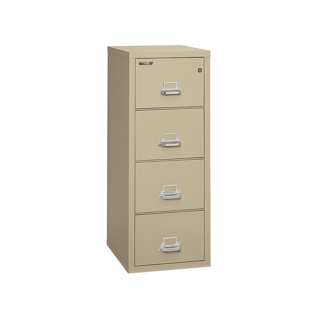Fireking Classic 4 Drawer Vertical File Cabinet Fire Resistant