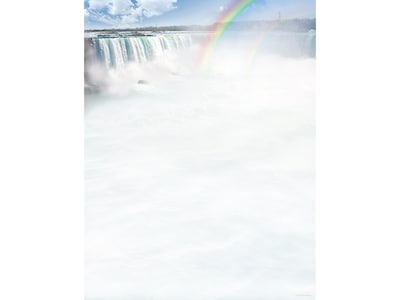 Great Papers! Waterfall Everyday Letterhead, Multicolor, 80/Pack (2019040)