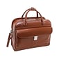 McKleinUSA W Series LAKEWOOD Ladies' Leather Check-Point Friendly Briefcase, Brown (96614)
