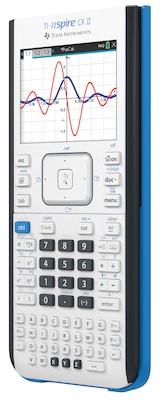 Texas Instruments CXII TI-Nspire Graphing Calculator, White (NSCX2/TBL/1L1)