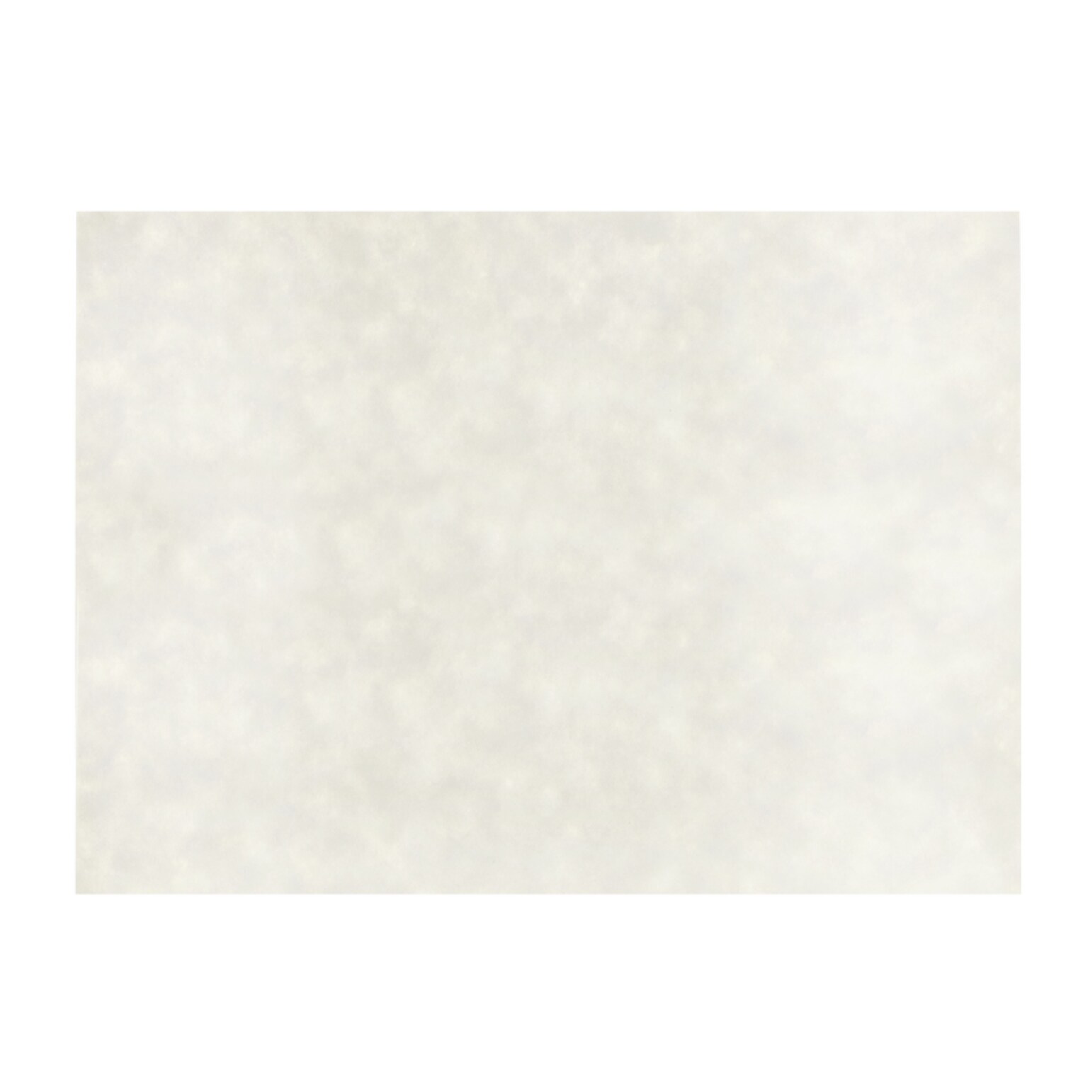 JAM Paper® Blank Flat Note Cards, 5 x 7, White Parchment, 250/Pack