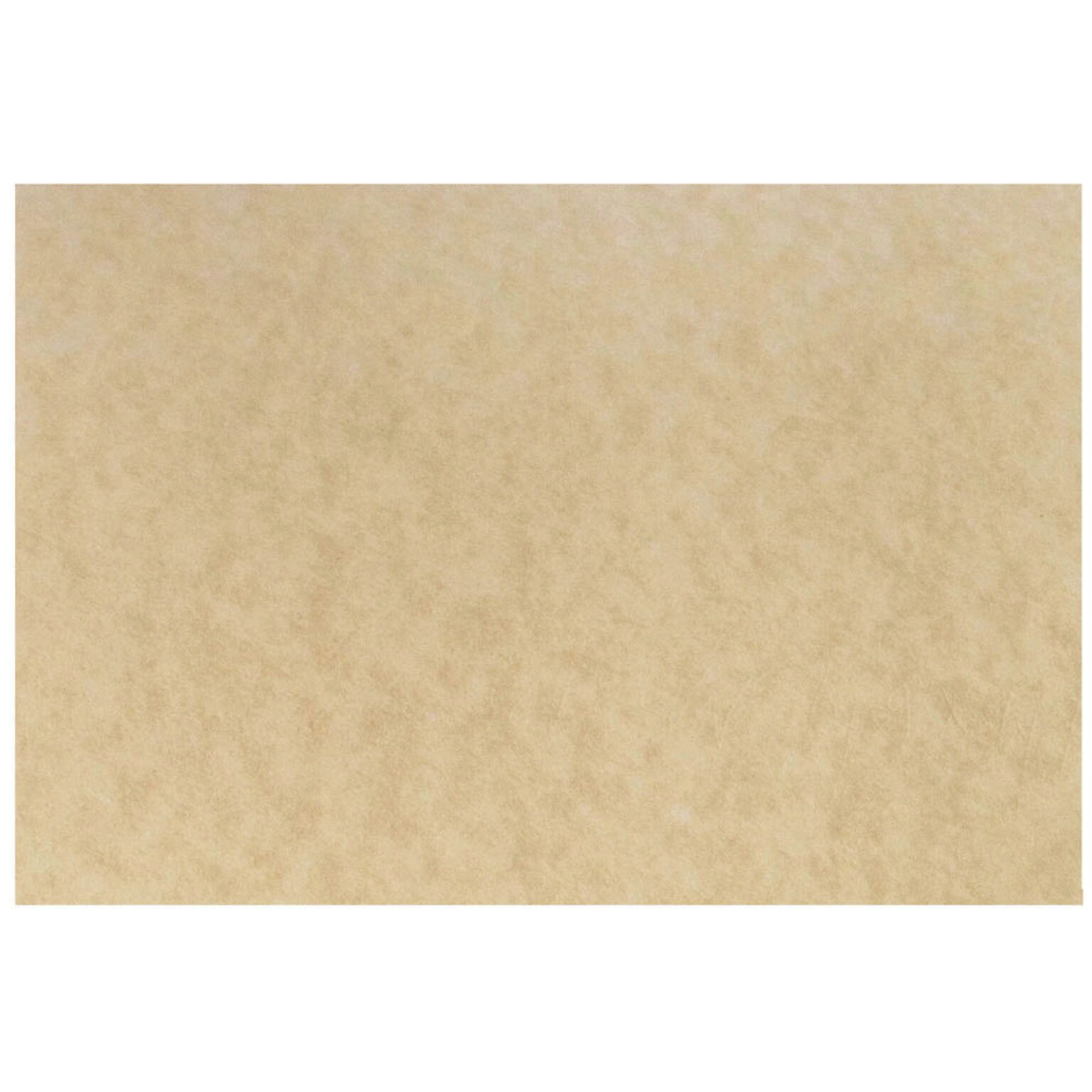 JAM Paper® Blank Flat Note Cards, 4 x 6 (Fits in A6 Envelopes), Brown Parchment, 25/Pack