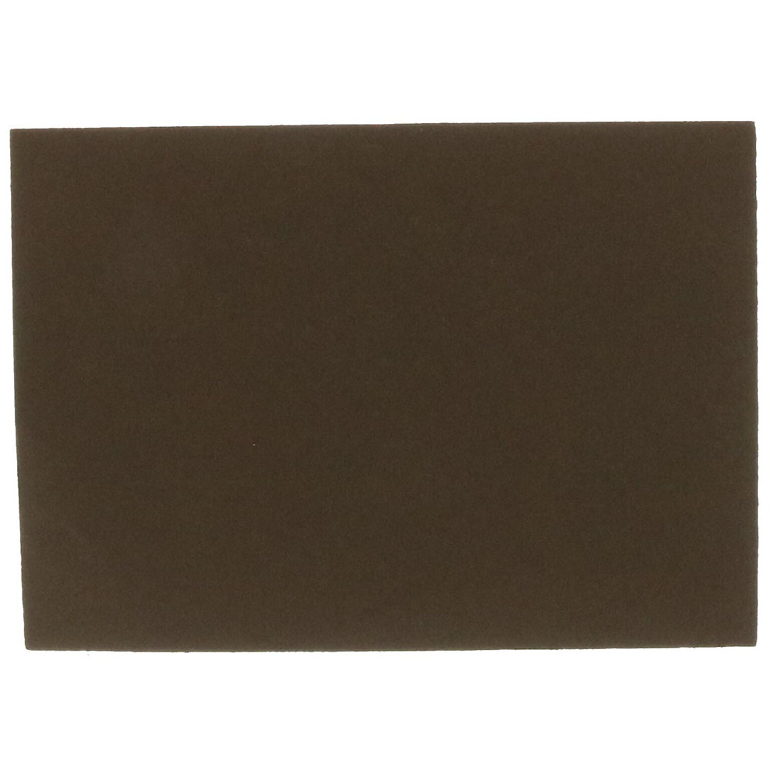 JAM Paper® Blank Flat Note Cards, 5 1/8 x 7, Chocolate Brown, 500/Pack