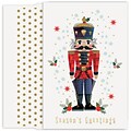 JAM Paper® Christmas Cards Boxed Set, The Nutcracker, 18/Pack