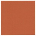 JAM Paper® Blank Flat Note Cards, 5 1/2 x 5 1/2, Dark Orange, 20/Pack