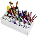 ArtBin Paint Storage Tray-5.55X12.125X5.75 White