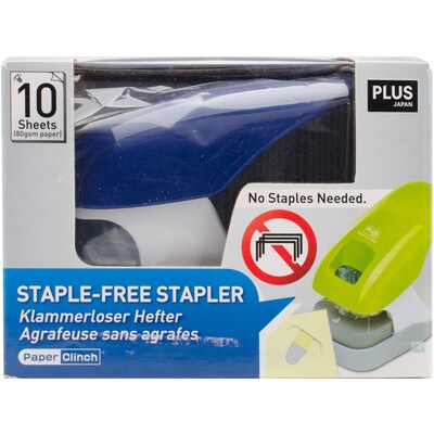 Staple-Free Stapler-Blue