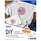 Avery Heat Transfer Paper for Light Fabrics, 8.5 x 11, Inkjet, 18 Transfers/Pack (8938)