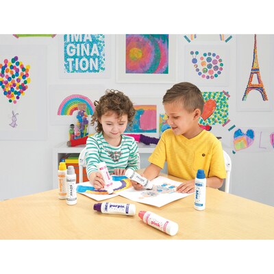 Do-A-Dot Art Washable Art Marker, Sponge Tip Applicator, Shimmer Colors, Pack of 5 (DAD104)