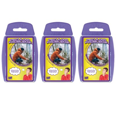Top Trumps Peculiar Problems Card Game, 3 Packs (TPU002425BN)