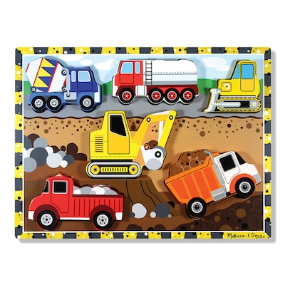 Melissa & Doug® Chunky Puzzles, Construction