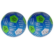 Talicor All About You Thumball™, 4-Inch, Pack of 2 (TAL9031BN)