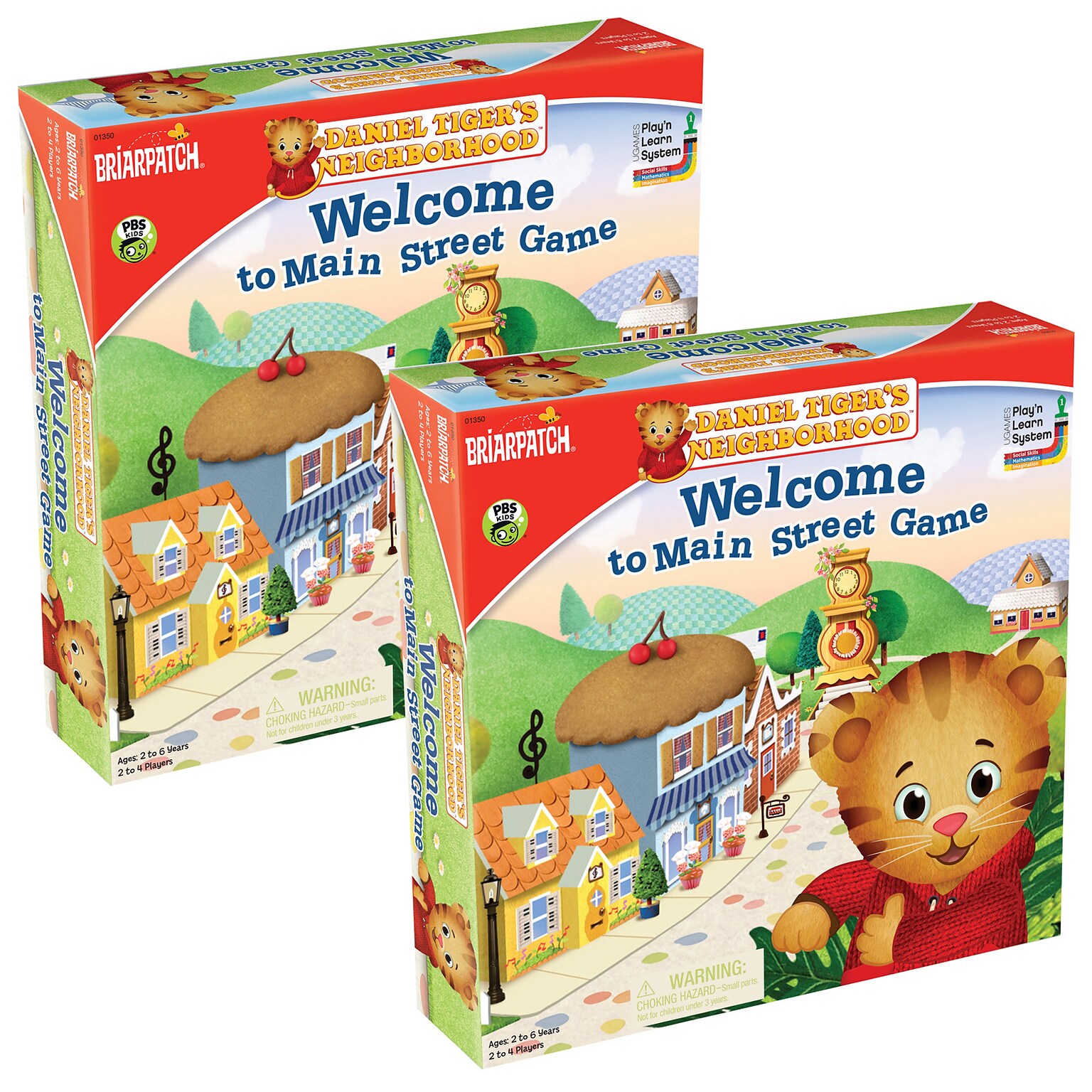 Daniel Tigers Neighborhood® Welcome to Main Street Game, 2 Packs (UG-01350BN)