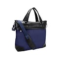 McKleinUSA N Series EASTWARD Nylon Slim Briefcase, Navy/Black (18397)