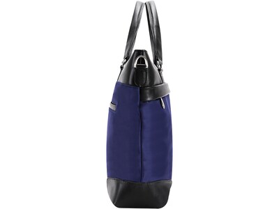 McKleinUSA N Series EASTWARD Nylon Slim Briefcase, Navy/Black (18397)