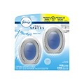 Febreze Small Spaces Passive Air Fresheners, Linen & Sky, 0.25 Fl. Oz., 2/Pack (93326)