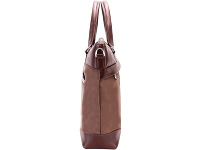 McKleinUSA N Series EASTWARD Nylon Slim Briefcase, Khaki (18394)