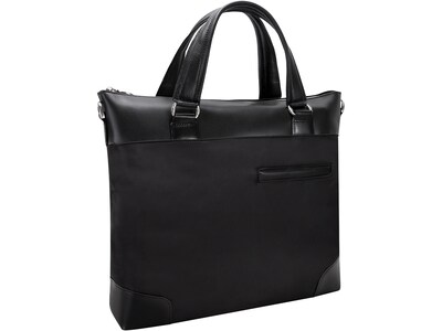 McKleinUSA N Series EASTWARD Nylon Slim Briefcase, Black (18395)